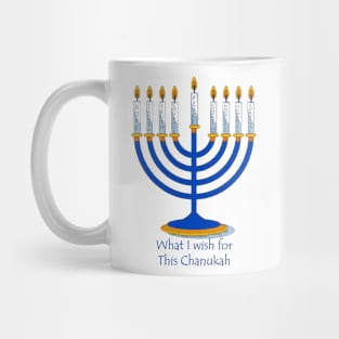 9 Wishes For Chanukah Mug